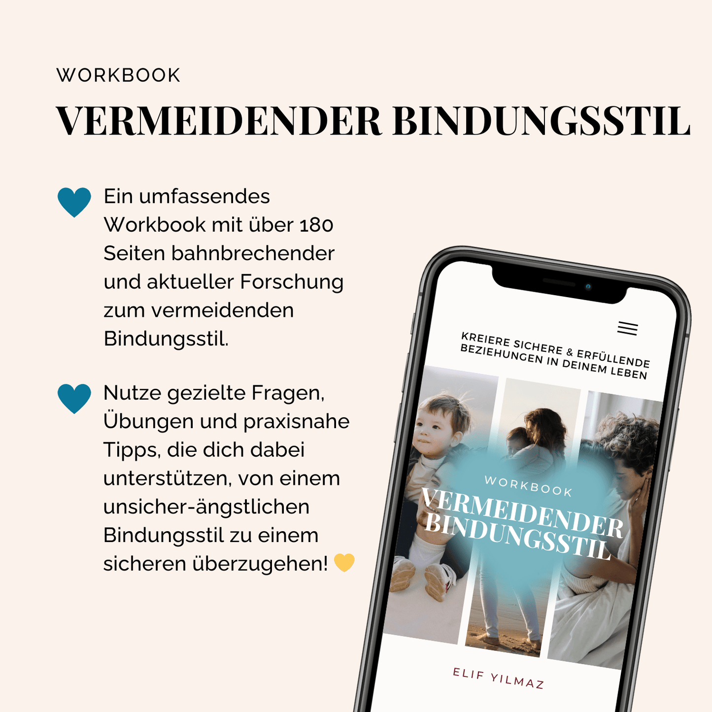 Vermeidender Bindungstyp Workbook - Dein Reset