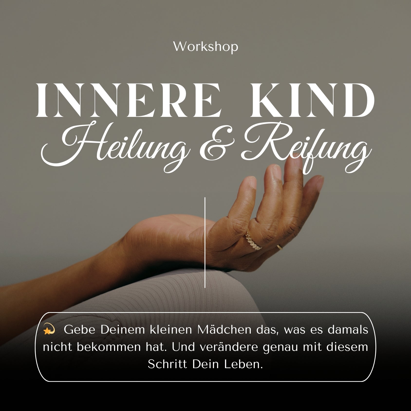 Innere Kind Reifung & Heilung - Online Workshop - Dein Reset